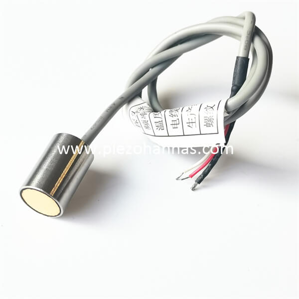 200KHz roestvrijstalen ultrasone bereiktransducer voor afstandsmeting