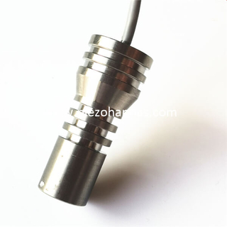 Transduser Ultrasonik Paduan Titanium 200Khz untuk Pengukur Aliran Gas Ultrasonik