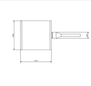 Hidrofon cu traductor acustic subacvatic cilindric de 14 kHz-25 kHz