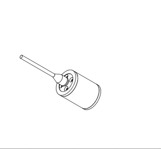 20kHz-40kHz sylinterim&auml;inen vedenalainen akustinen kaikuanturi Hydrofonimuunnin