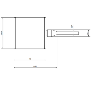 Transduser Akustik Bawah Air Transmisi Silinder 10kHz Kustom 