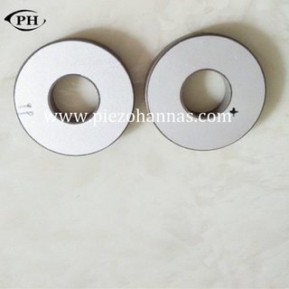 Cincin Transduser Piezoelektrik Bahan PZT 5 Murah untuk Pencucuhan