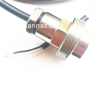 1MHz pi&euml;so-elektriese ultrasoniese vloeimeter-omskakelaar vir vloeimeting