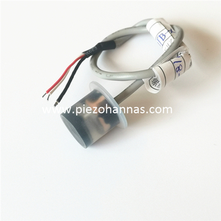超音波ガス流量計用 200Khz PVDF ハウジング超音波トランスデューサ