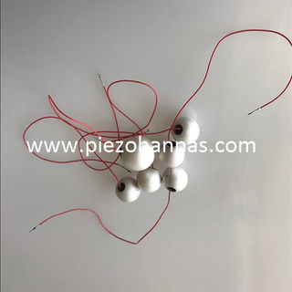 Pzt Materials Piezo Sphere Pzt Piezoelectric Transducer for Underwater Microphone