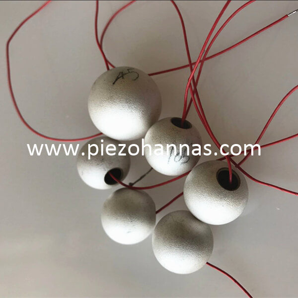 high density piezoceramic sphere piezoelectric energy harvesting