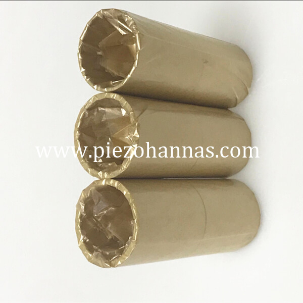 98 khz piezoelectric tube piezoelectric effect sensor for sonar from China manufacturer Piezo