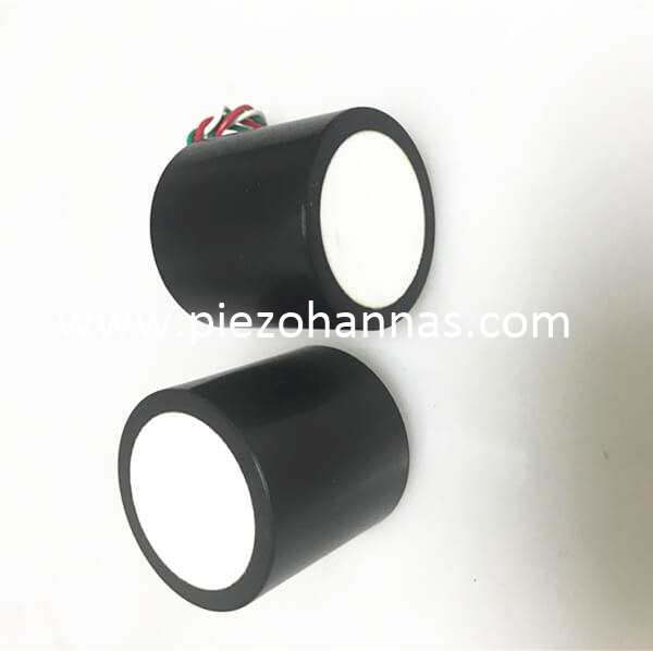 Ciorcad Transducer Ultrasonach Piezoelectric 75KHz le haghaidh Tomhas Cian