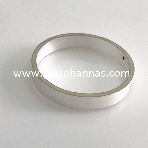 40khz PZT material piezo tube datasheet for hydrophone from China manufacturer Piezo Hannas