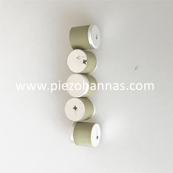 Cristalli ceramici piezoelettrici a cilindro piezoceramico Pzt4 da 102 khz