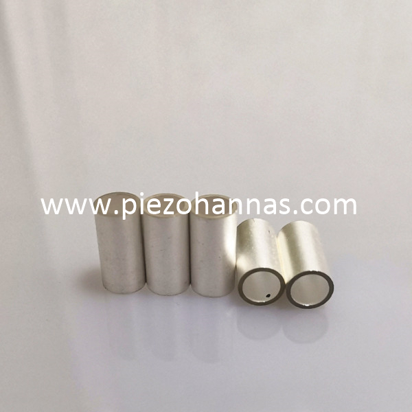 High Sensitivity Soft Piezoelectric Ceramics Piezo Tube for Sonar from