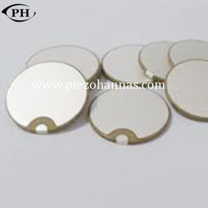 30mmx6,2mm m&auml;ssing piezoskiva datablad med P8 material