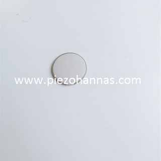 Soldeer pasgemaakte pi&euml;zo-skyf vir vloeisensor