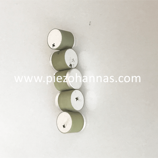 Cristalli ceramici piezoelettrici a cilindro piezoceramico Pzt4 da 102 khz