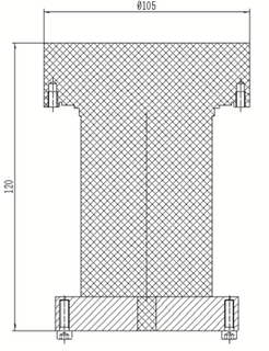 9 kHz bredb&aring;nds Tonpilz-transducer til undervandskommunikation 