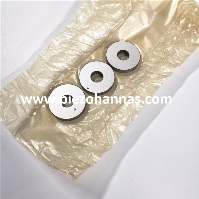 PZT Material Piezoceramic Rings for Ultrasonic Machine from China