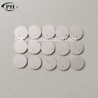 Harga transduser cakera kristal piezoceramic bahan PZT 