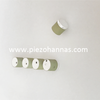 102khz Pzt4 Piezoceramic Cylinder Piezo Keramiske Krystaller