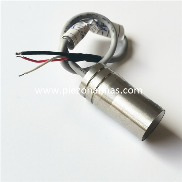 200Khz Titanium Alloy Housing Ultrasonic Transducer for Ultrasonic Gas Flowmeter