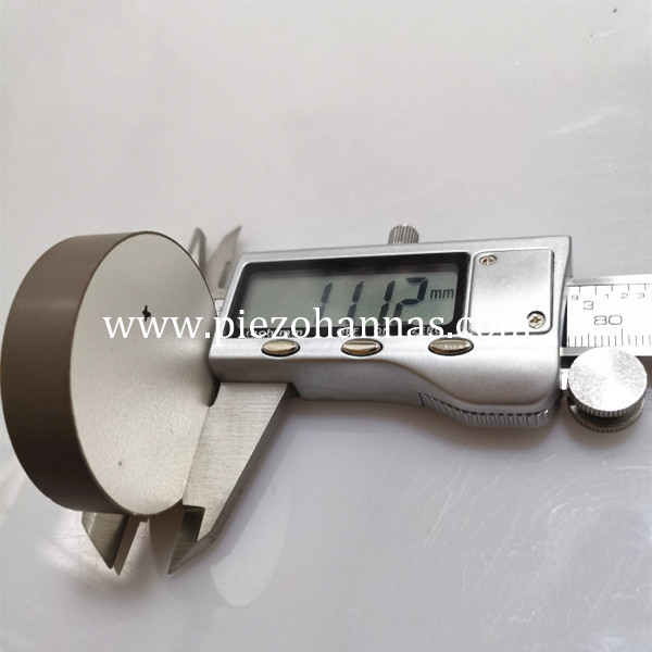 سماكة الاستقطاب أقراص Piezoceramic Bimorph لمحركات الموجات فوق الصوتية