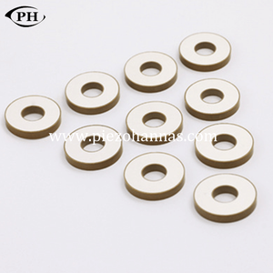 P82-13*5.3*2.2mm ring pi&euml;zo bimorfe aktuator vir ultrasoniese sweiswerk