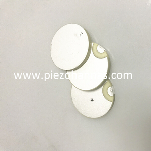 1Mhz Pzt piezo keramički disk kristal za ultrazvučne senzore protoka