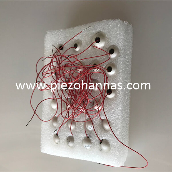 Niestandardowe kule ceramiczne PZT5A Pzt do akustyki podwodnej