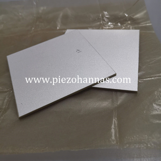 PZT5 Materiaal Piezo Plaat Piezo-elektriese Transducer vir Ultrasoniese Skandeerder
