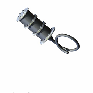 Наладжвальны падводны акустычны пераўтваральнік 10 кГц для глыбіні 300 м