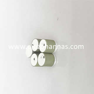 100 KHz Piezo Keramiek Kolom Piezo Keramiek Silinder Piezo-elektriese Transducer