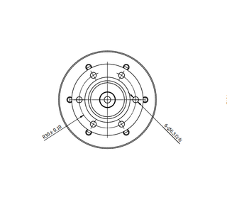 Карыстальніцкі 10 кГц-14 кГц цыліндрычны перадаючы падводны акустычны пераўтваральнік 