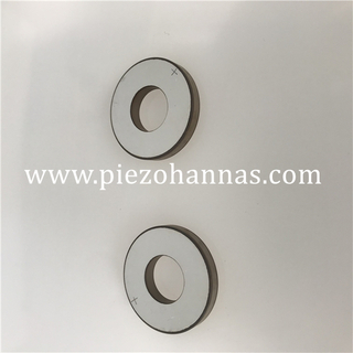 حلقه سرامیک پیزوالکتریک pzt 8 مبدل اولتراسونیک پیزوالکتریک