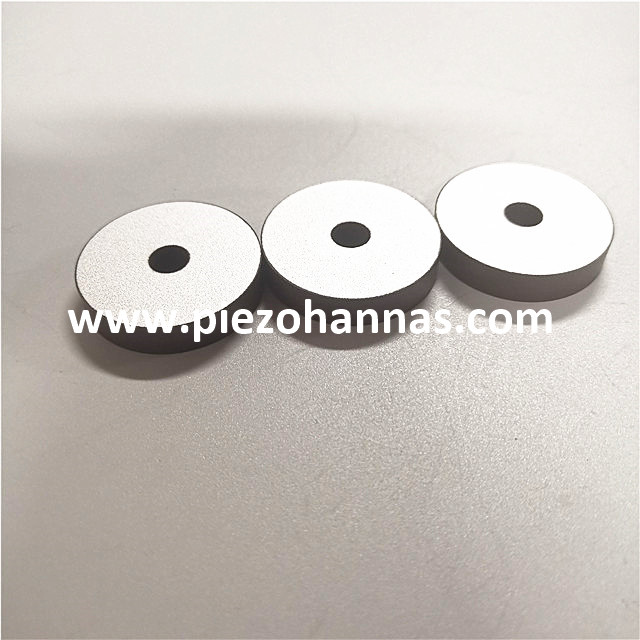 Piezo Electric Material Piezo Ceramic Ring Piezoelectric Crystals for
