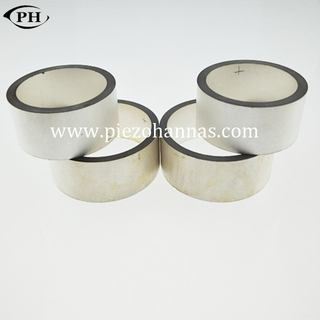 अल्टारसोनिक उपकरणों के लिए 32mmx10mmx5mm Pzt 5 पीजो सिरेमिक रिंग