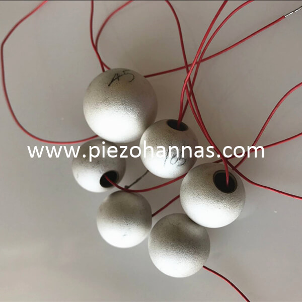 high density piezoceramic sphere piezoelectric energy harvesting