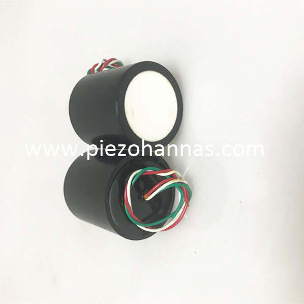 Ciorcad Transducer Ultrasonach Piezoelectric 75KHz le haghaidh Tomhas Cian