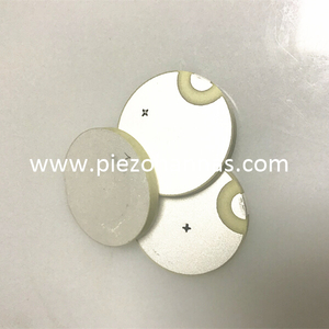 PZT4 Materiaal Voorraad Piezo Keramiek Discs Transducer vir vloeisensors