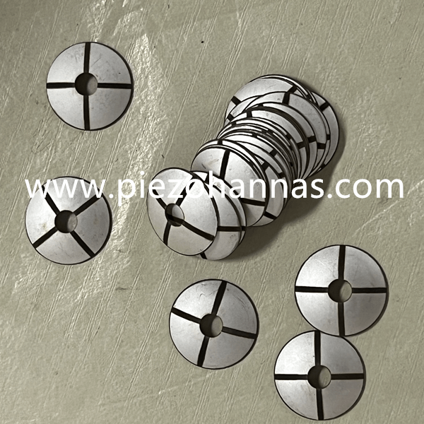 Piezo ceramico piezoelettrico HIFU personalizzato da 2 MHz Messa a fuoco piezoelettrica sferica Ciotole focali piezoelettriche 