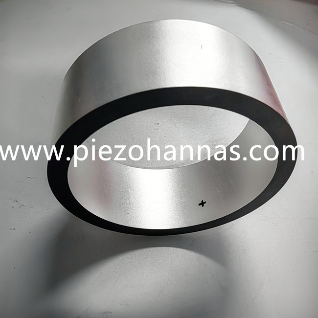 Custom Pzt Material Piezoelectric Tube Cylinder Piezo Elements from