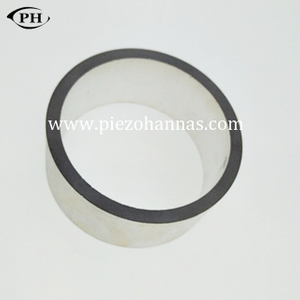 Dostosowane pierścienie piezoelektryczne PZT 5 o wymiarach 34 mm x 10,5 mm x 5 mm do pomiaru przepływu