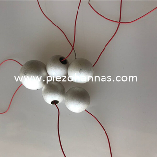 pi&euml;zo-elektrische bolkristal pzt keramische transducers voor onderwaterakoestiek