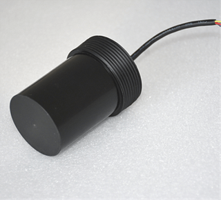 L&eacute;ar&aacute;id Nasctha Trasducer Raon Ultrasonach 50KHz le haghaidh Tomhas Cian