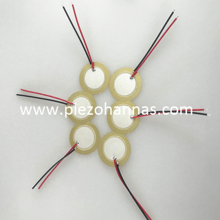 Element ceramiczny sondy piezoelektrycznej z membraną piezoelektryczną