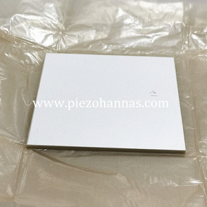 PZT4D Ultrasoniese Transducer Pi&euml;zokeramiese Plaat vir Power Transducers 