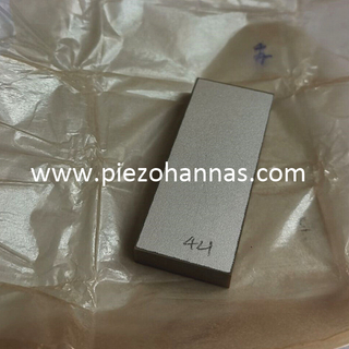 Pzt8 لوحات كهرضغطية مستطيلة من السيراميك لمحول الطاقة